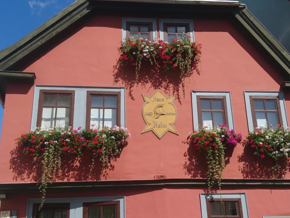 Haus Zum Kleinen Helm Apartment Erfurt Luaran gambar