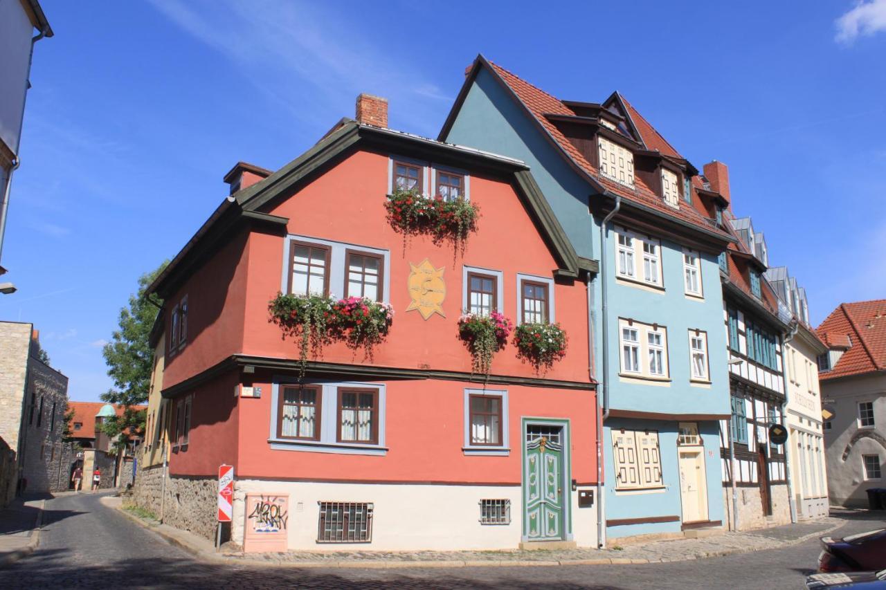 Haus Zum Kleinen Helm Apartment Erfurt Luaran gambar