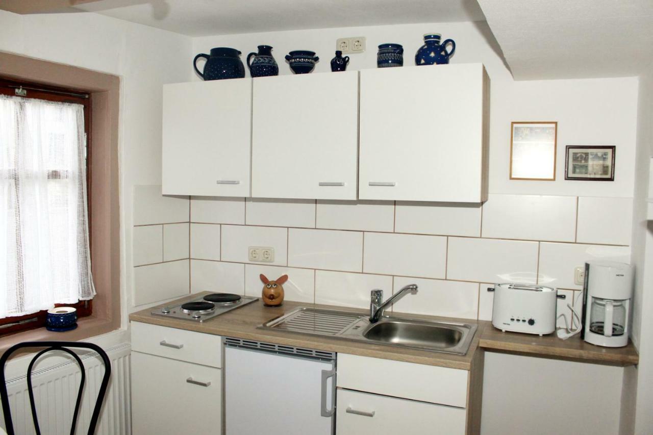 Haus Zum Kleinen Helm Apartment Erfurt Luaran gambar